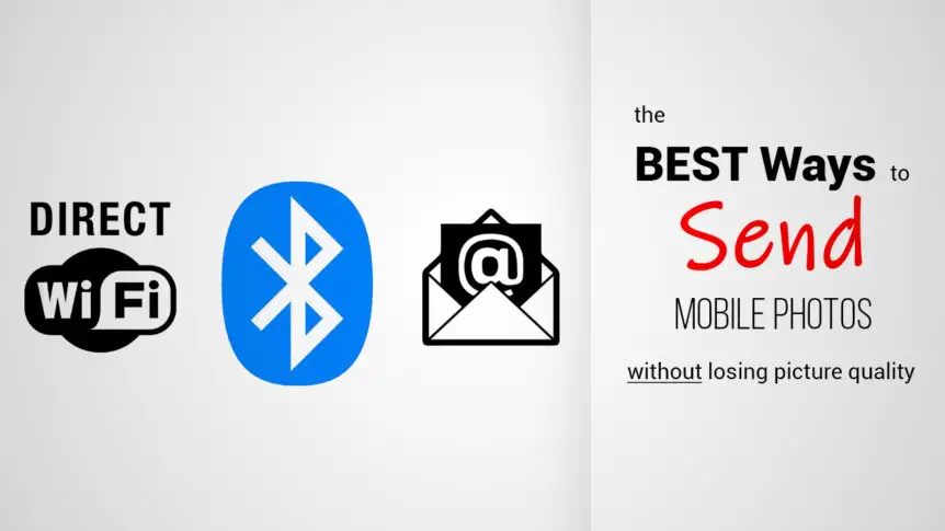 how to send pictures from phone to computer without losing quality